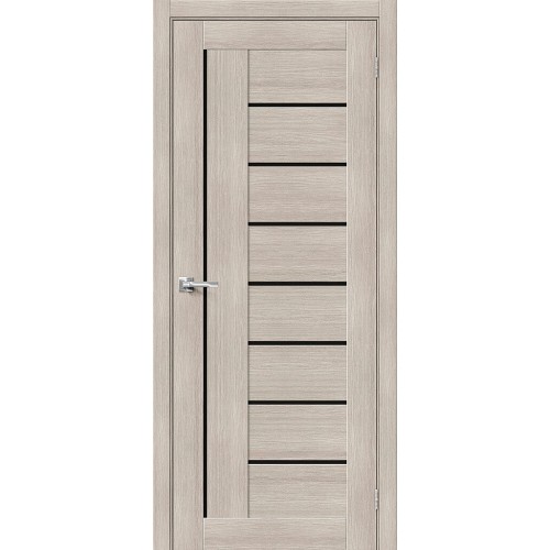 Браво-29 Эко Шпон Cappuccino Melinga Black Shine