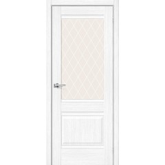 Прима-3 Эко Шпон Snow Melinga White Сrystal