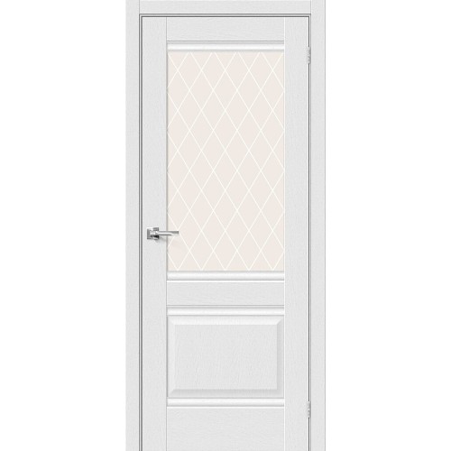 Прима-3 Эко Шпон Cappuccino Veralinga White Сrystal