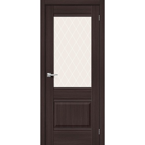 Прима-3 Эко Шпон Cappuccino Veralinga White Сrystal