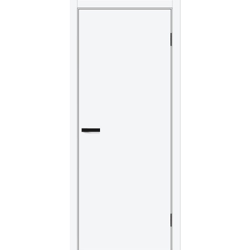 Межкомнатная дверь Браво-0.ПЭТ White Silk