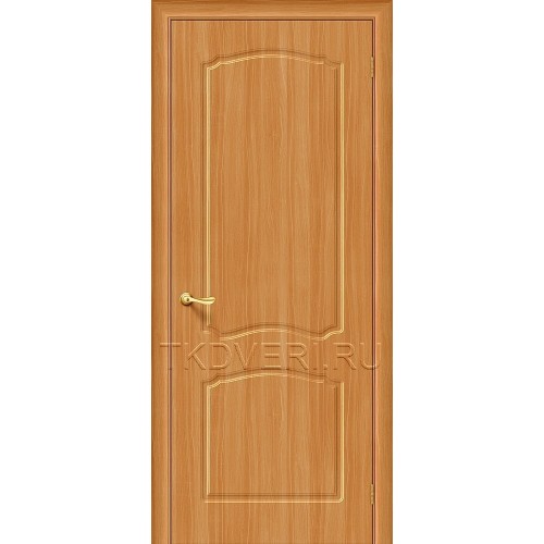 Дверь ПВХ Альфа Миланский орех глухая
