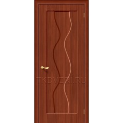 Дверь ПВХ Вираж Плюс Итальянский орех глухая