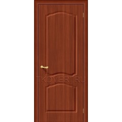 Дверь ПВХ Лидия Итальянский орех глухая