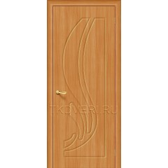 Дверь ПВХ Лотос Миланский орех глухая
