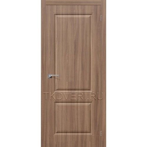 Дверь ПВХ Скинни-12 Шимо темный глухая