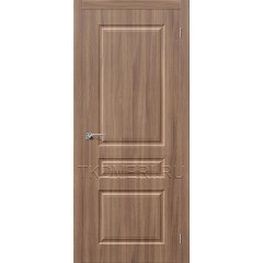 Дверь ПВХ Статус-14 Шимо темный глухая