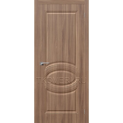 Дверь ПВХ Скинни-20 Шимо темный глухая