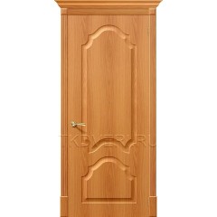 Дверь ПВХ Скинни-32 Миланский орех глухая