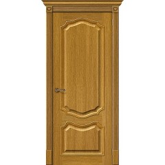 Дверь шпон Вуд Классик-52 глухая Natur Oak