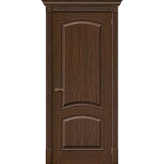 Дверь шпон Вуд Классик-32 глухая Golden Oak