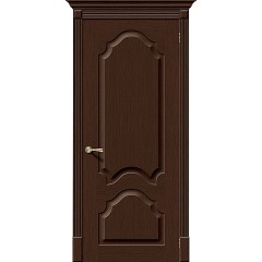 Дверь шпон Афина венге глухая