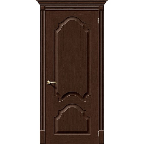 Дверь шпон Афина венге глухая