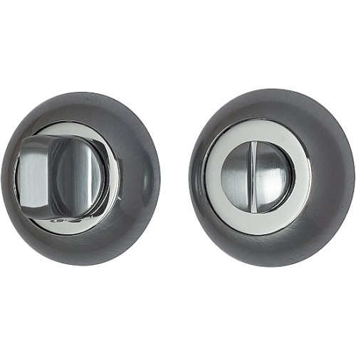 Фиксатор на круглой розетке SC МатХром 047-0172