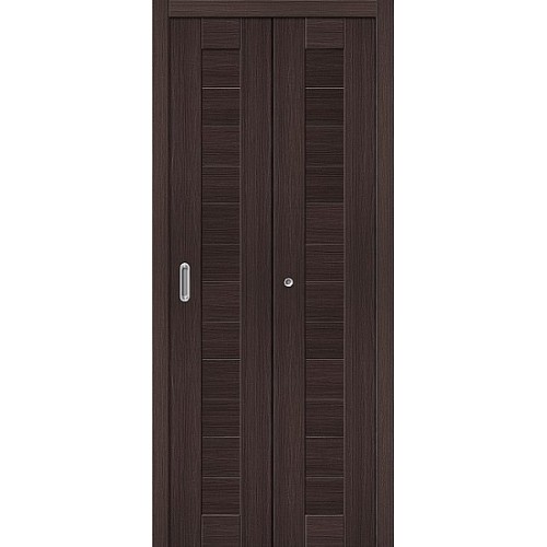 Дверь книжка экошпон Порта-21 Wenge Veralinga