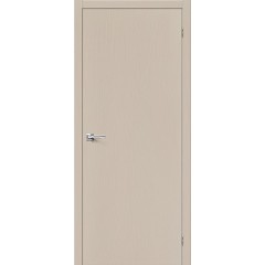 Дверь шпон Вуд Флэт-0.V глухая Latte