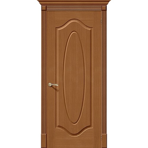 Дверь шпон Аура орех глухая
