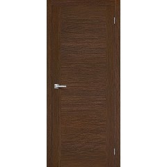 Дверь шпон Вуд Флэт-1V1 глухая Golden Oak