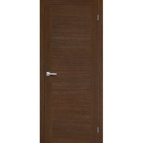 Дверь шпон Вуд Флэт-1V1 глухая Golden Oak