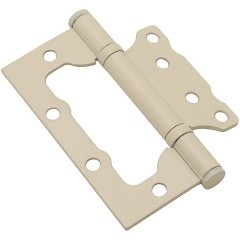 Петля без врезки I Слоновая кость 055-0189 100*75*2,