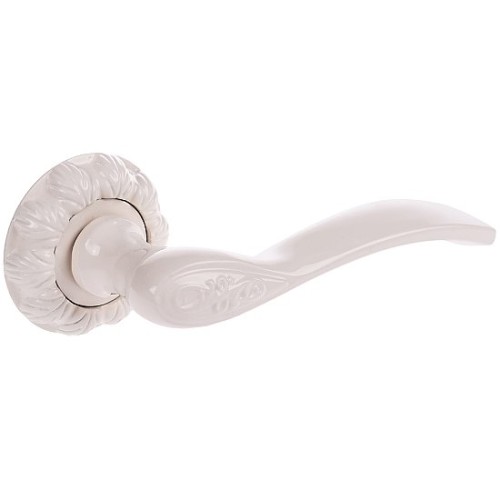 Ручка дверная Z-385 эмаль Белая