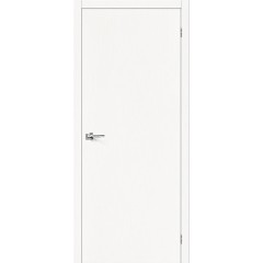 Дверь шпон Вуд Флэт-0.V глухая Whitey