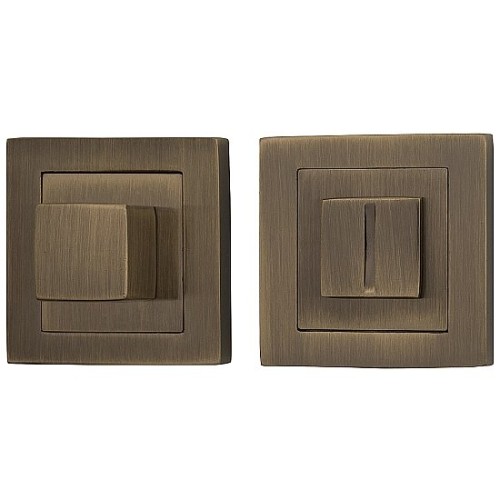 Фиксатор на квадратной розетке ЦАМ AB Бронза 048-0030