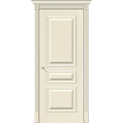 Дверь шпон Вуд Классик-14 глухая Ivory