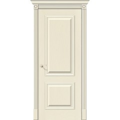 Дверь шпон Вуд Классик-12 глухая Ivory