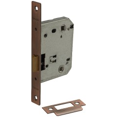 Защелка с пластиковым язычком Гальваника AC Медь 045-0053