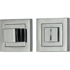 Фиксатор на квадратной розетке C Хром 046-0036