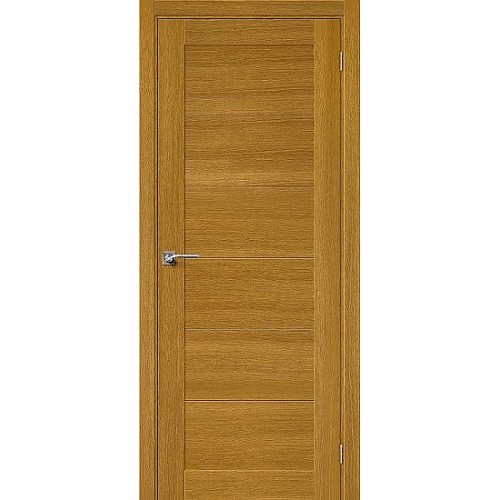 Дверь шпон Вуд Модерн-21 глухая Natur Oak