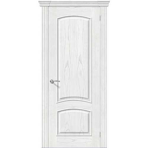 Дверь шпон Амальфи глухая жемчуг