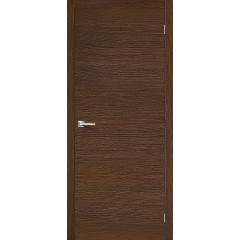 Дверь шпон Вуд Флэт-0V1 глухая Golden Oak H