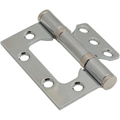 Петля без врезки CR Хром 055-0158 75*63*2,5