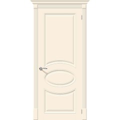 Дверь эмаль Скинни-20 Cream глухая