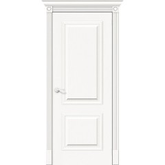 Дверь шпон Вуд Классик-12 глухая Whitey