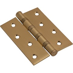 Петля врезная SB МатЗолото 055-0124 100*70*2,5