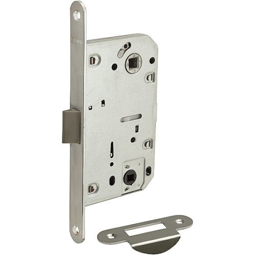 Защелка с пластиковым язычком Гальваника SC МатХром 045-0067