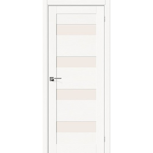 Дверь шпон Вуд Модерн-23 остекленная Whitey