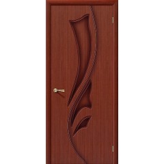 Эксклюзив макоре межкомнатная шпонированная дверь глухая