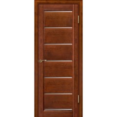 Дверь массив ольхи Премьер плюс остекленная Бренди