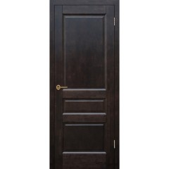 Дверь массив ольхи Венеция глухая Венге