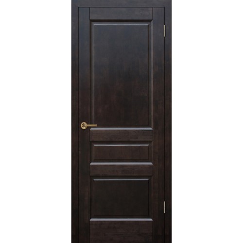 Дверь массив ольхи Венеция глухая Венге