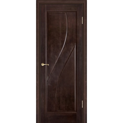 Дверь массив ольхи Дива глухая Венге