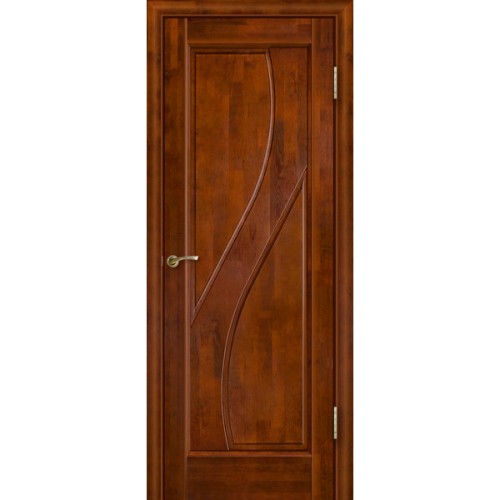 Дверь массив ольхи Дива глухая Бренди