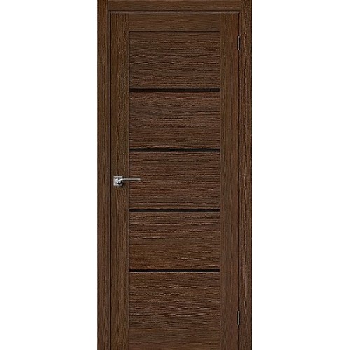 Дверь шпон Вуд Модерн-22 остекленная Golden Oak