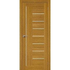 Дверь шпон Вуд Модерн-29 остекленная Natur Oak