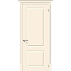 Дверь эмаль Скинни-12 Cream глухая