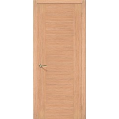Рондо дуб межкомнатная шпонированная дверь глухая